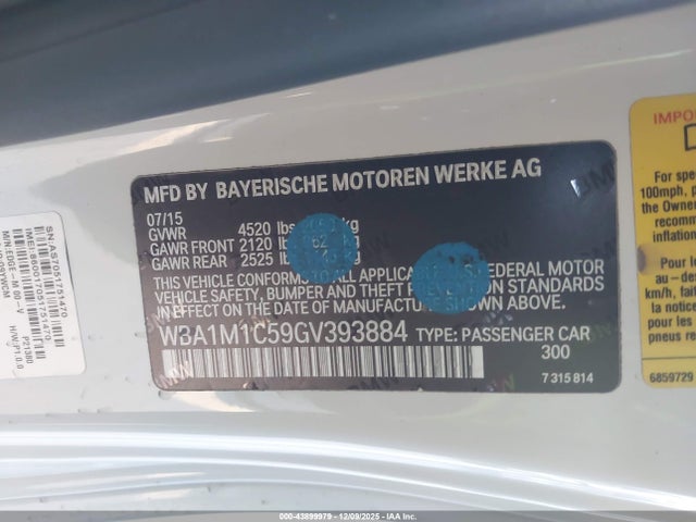 2016 BMW M235I WBA1M1C59GV393884 Photo 8