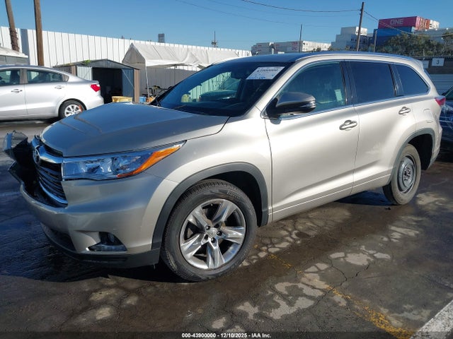 Toyota Highlander Limited V6 2015 5TDYKRFH5FS064037 Image 2
