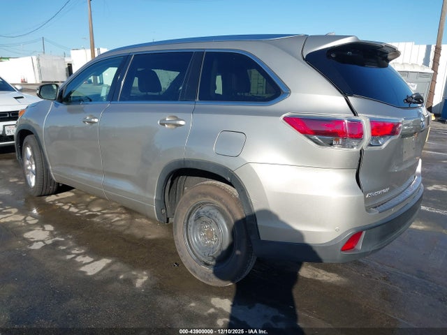 Toyota Highlander Limited V6 2015 5TDYKRFH5FS064037 Image 3