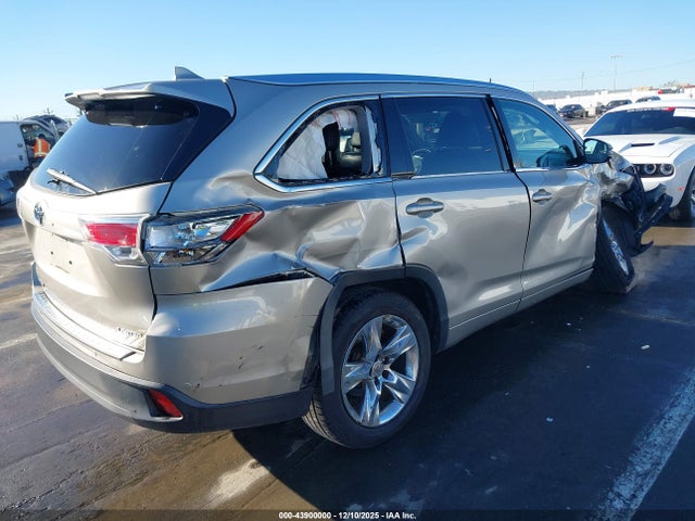 Toyota Highlander Limited V6 2015 5TDYKRFH5FS064037 Image 4