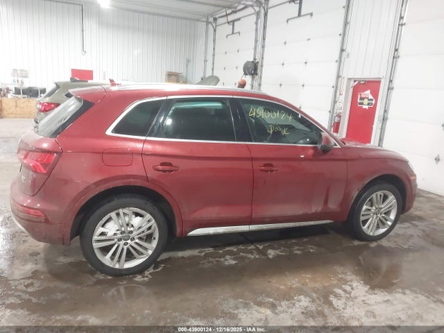 Продаж на аукціоні авто 2018 Audi Q5 2.0t Premium, vin: WA1BNAFY0J2024599, номер лоту: 43900124