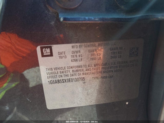 2014 CADILLAC ATS 1G6AB5SX0E0130795 Photo 8