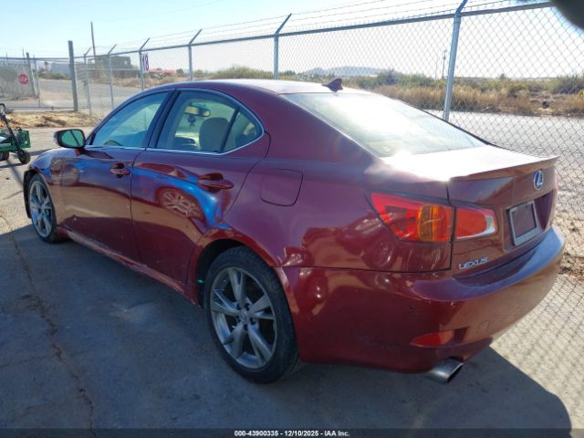 2010 LEXUS IS 250 JTHBF5C25A5114256 Photo 2