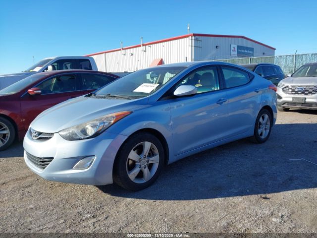 2012 HYUNDAI ELANTRA KMHDH4AE3CU348153 Photo 1