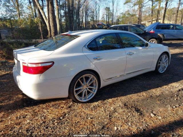2007 LEXUS LS 460 JTHBL46F375037459 Photo 3
