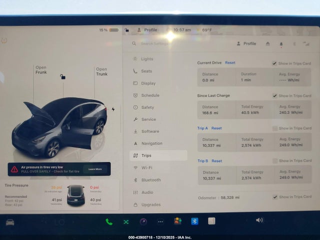 2022 TESLA MODEL Y 7SAYGDEE4NF561954 Photo 6