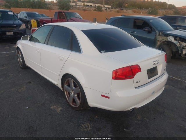 2008 AUDI A4 WAUDH78EX8A166712 Photo 2