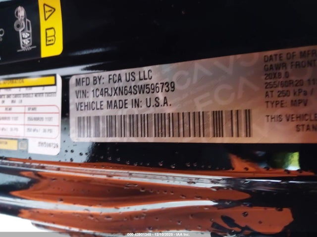 1C4RJXN64SW596739 Jeep Wrangler 4xe Sport S 4xe