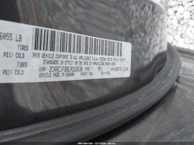 2020 CHRYSLER PACIFICA 2C4RC1FG8LR222630 Photo 8