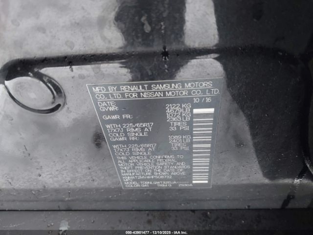 2017 NISSAN ROGUE KNMAT2MV4HP508732 Photo 8