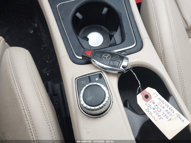 Aukcja sprzedaży 2017 Mercedes-benz Cla 250, vin: WDDSJ4EBXHN420098, numer aukcji: 43901788