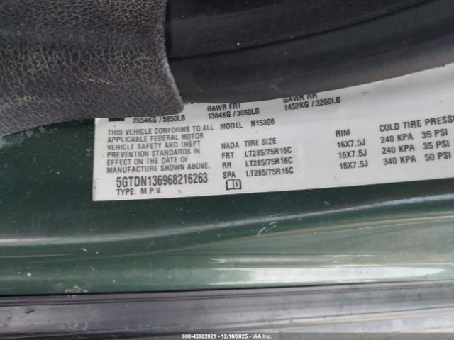 2006 HUMMER H3 SUV 5GTDN136968216263 Photo 8