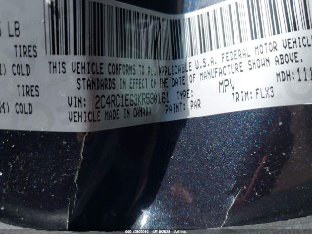 2019 CHRYSLER PACIFICA 2C4RC1EG3KR590181 Photo 8