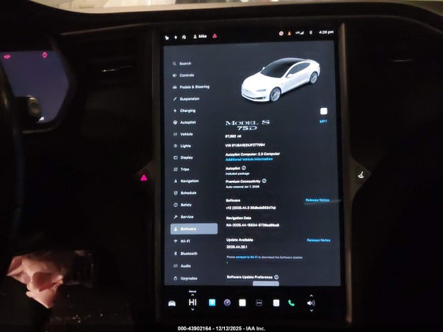 2018 TESLA MODEL S 5YJSA1E2XJF277084 Photo 6