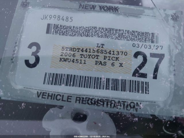 2006 TOYOTA TUNDRA 5TBDT44156S541370 Photo 8