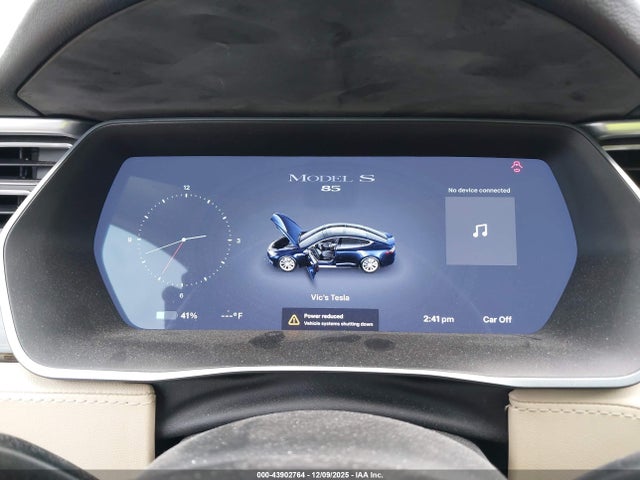 2014 TESLA MODEL S 5YJSA1H14EFP61454 Photo 6