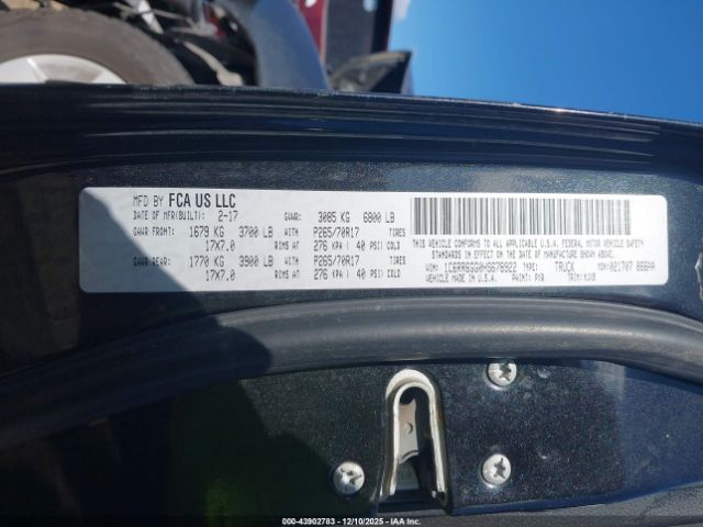 2017 RAM 1500 1C6RR6GG0HS678922 Photo 8