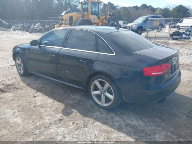 2012 AUDI A4 WAUKFAFL6CN011278 Photo 2