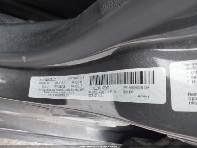 2017 CHRYSLER 200 1C3CCCAB9HN509433 Photo 8