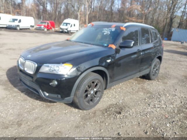 2012 BMW X3 5UXWX7C52CL889651 Photo 1