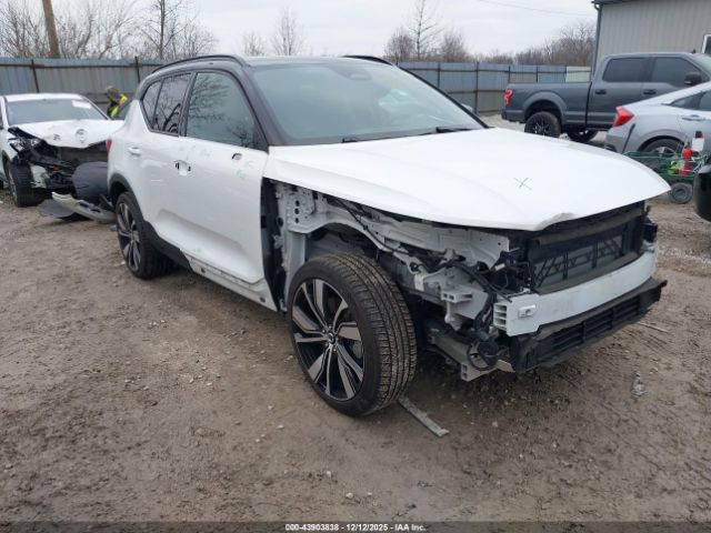 2021 VOLVO XC40 RECHARGE PURE ELECTRIC YV4ED3UR1M2564154