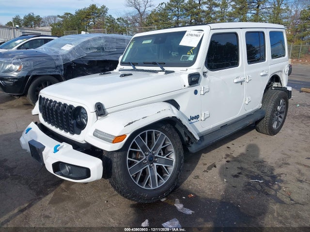 43903903 :رقم المزاد ، 1C4RJXU66RW220572 vin ، 2024 Jeep Wrangler 4xe Summit 4xe مزاد بيع