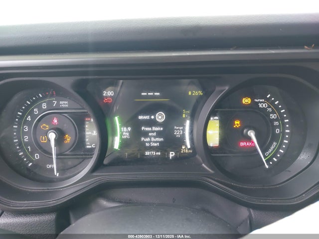43903903 :رقم المزاد ، 1C4RJXU66RW220572 vin ، 2024 Jeep Wrangler 4xe Summit 4xe مزاد بيع