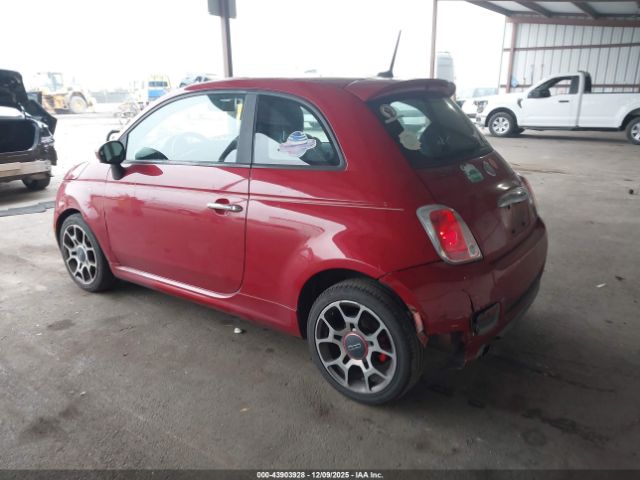 2012 FIAT 500 3C3CFFBR9CT352645 Photo 2