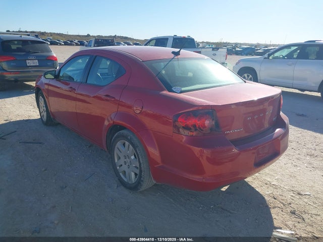 Продаж на аукціоні авто 2013 Dodge Avenger Se, vin: 1C3CDZAB8DN615835, номер лоту: 43904410