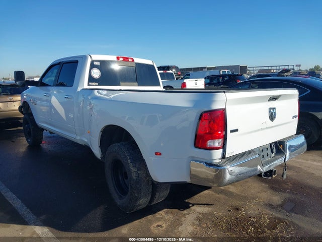 43904495 :رقم المزاد ، 3C63RRHL6JG394498 vin ، 2018 Ram 3500 Slt  4x4 8' Box مزاد بيع