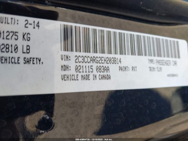 2014 CHRYSLER 300 2C3CCARG2EH203814 Photo 8