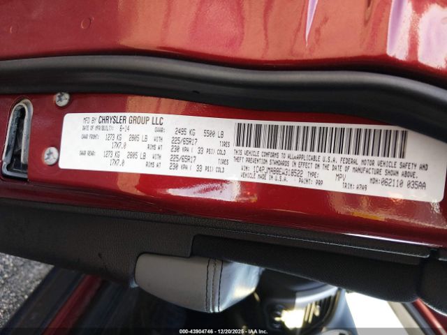 2014 JEEP CHEROKEE 1C4PJMAB8EW318522 Photo 8