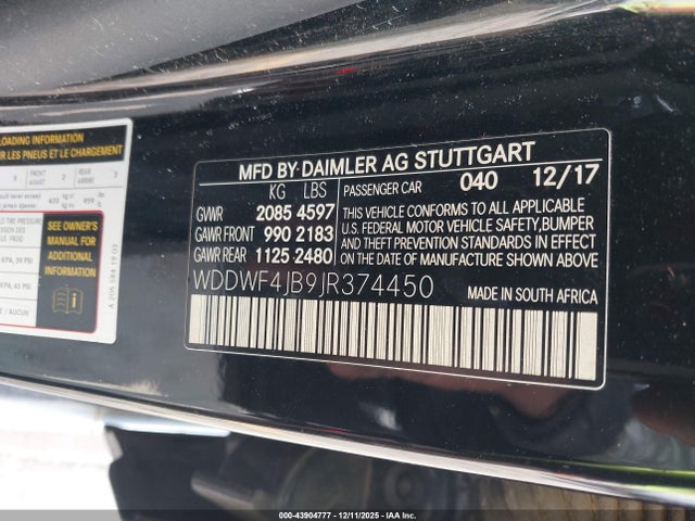 2018 MERCEDES-BENZ C 300 WDDWF4JB9JR374450 Photo 8