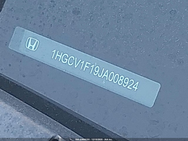 Honda ACCORD LX 2018 1HGCV1F19JA008924 Image 9