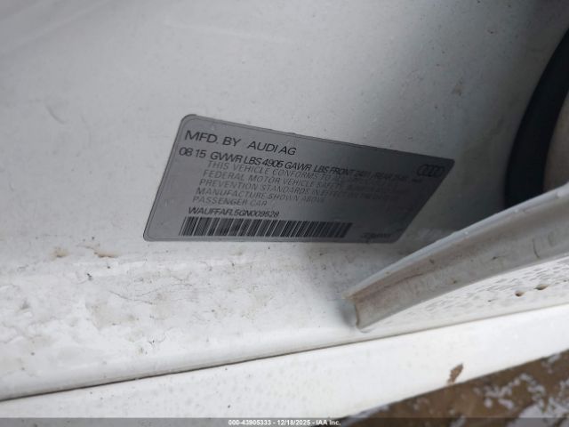 2016 AUDI A4 WAUFFAFL5GN009528 Photo 8