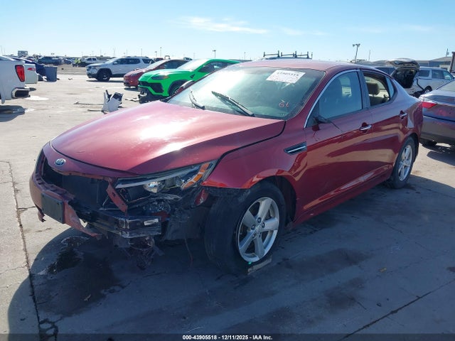 2015 Kia Optima Lx მანქანა იყიდება აუქციონზე, vin: 5XXGM4A76FG419869, აუქციონის ნომერი: 43905518