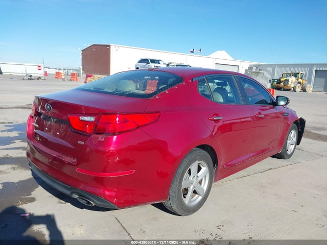 2015 Kia Optima Lx მანქანა იყიდება აუქციონზე, vin: 5XXGM4A76FG419869, აუქციონის ნომერი: 43905518