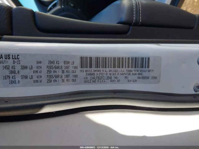 2015 JEEP GRAND CHEROKEE 1C4RJFBG2FC112548 Photo 8