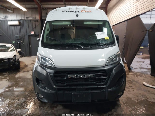 2024 Ram Promaster 2500 Tradesman High Roof 159 Wb W/pass Seat მანქანა იყიდება აუქციონზე, vin: 3C6LRVDG4RE133010, აუქციონის ნომერი: 43905733
