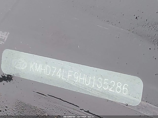 2017 HYUNDAI ELANTRA KMHD74LF9HU135286 Photo 8