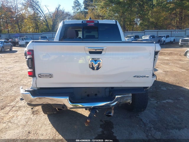 43905820 :رقم المزاد ، 1C6SRFKT0KN636830 vin ، 2019 Ram 1500 Longhorn  4x4 5'7 Box مزاد بيع
