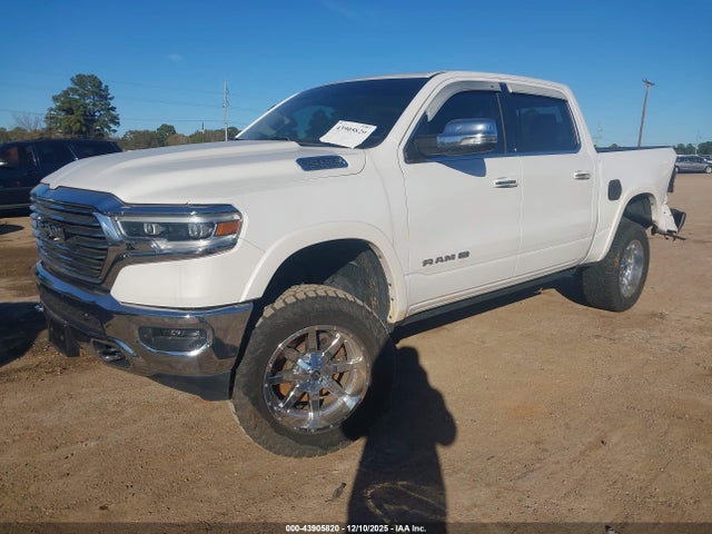 43905820 :رقم المزاد ، 1C6SRFKT0KN636830 vin ، 2019 Ram 1500 Longhorn  4x4 5'7 Box مزاد بيع