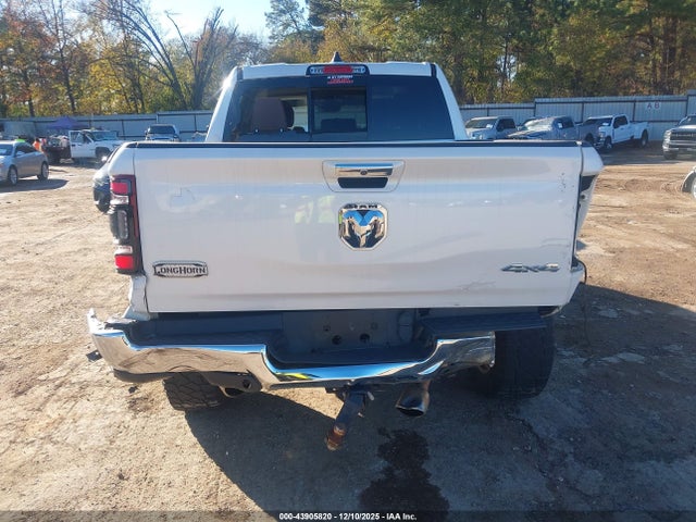 43905820 :رقم المزاد ، 1C6SRFKT0KN636830 vin ، 2019 Ram 1500 Longhorn  4x4 5'7 Box مزاد بيع