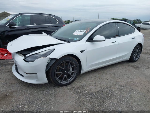 2021 TESLA MODEL 3 5YJ3E1EA6MF052777 Photo 1