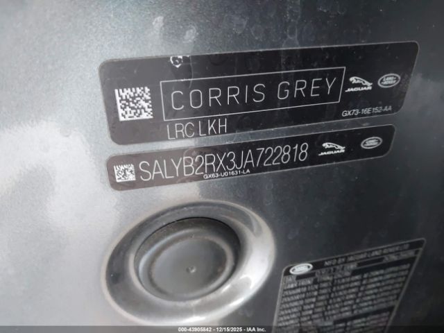 2018 LAND ROVER RANGE ROVER VELAR SALYB2RX3JA722818 Photo 8