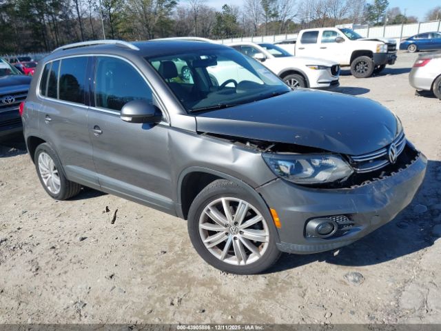 2016 VOLKSWAGEN TIGUAN WVGAV7AX8GW590493