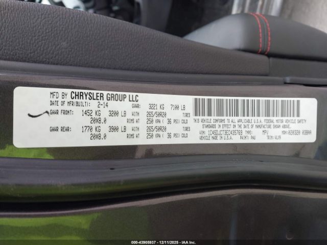 2014 DODGE DURANGO 1C4SDJCT3EC435769 Photo 8