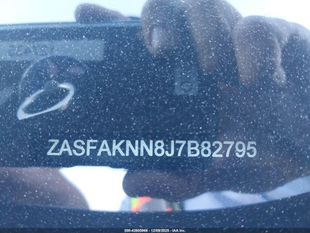 2018 ALFA ROMEO STELVIO ZASFAKNN8J7B82795 Photo 8