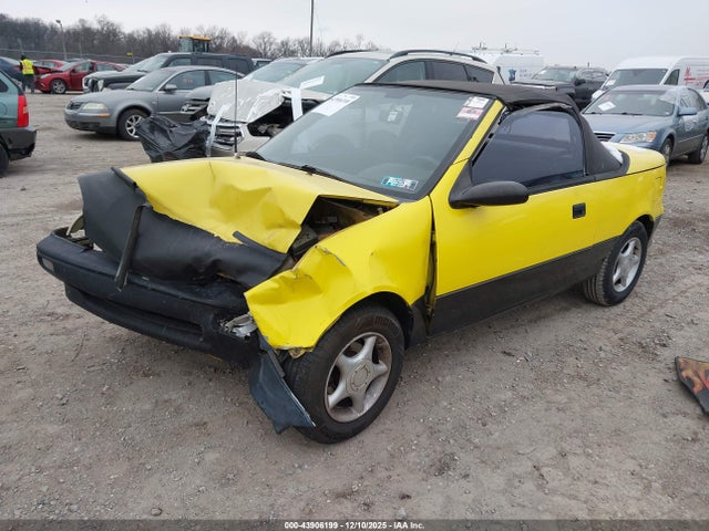 1991 Geo Metro Lsi Sprint Cl მანქანა იყიდება აუქციონზე, vin: JG1MR3368MK605024, აუქციონის ნომერი: 43906199