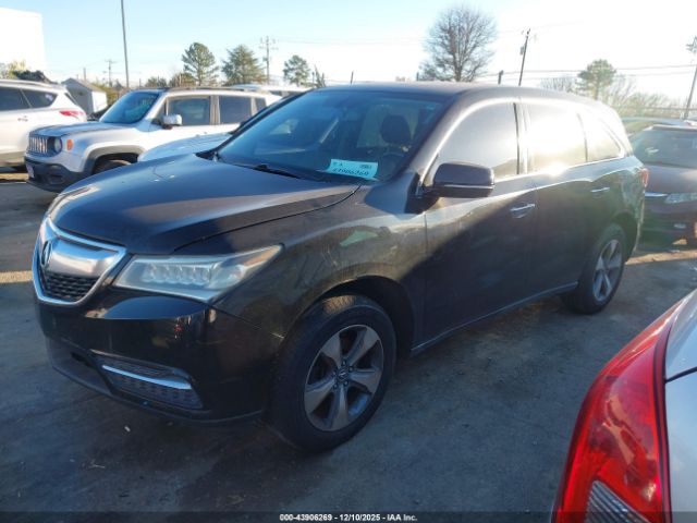2015 ACURA MDX 5FRYD4H23FB009627 Photo 1